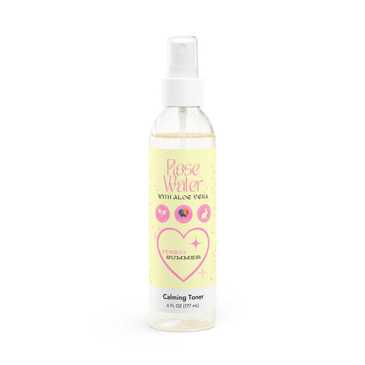 Rose Water + Aloe Vera - Calming Toner