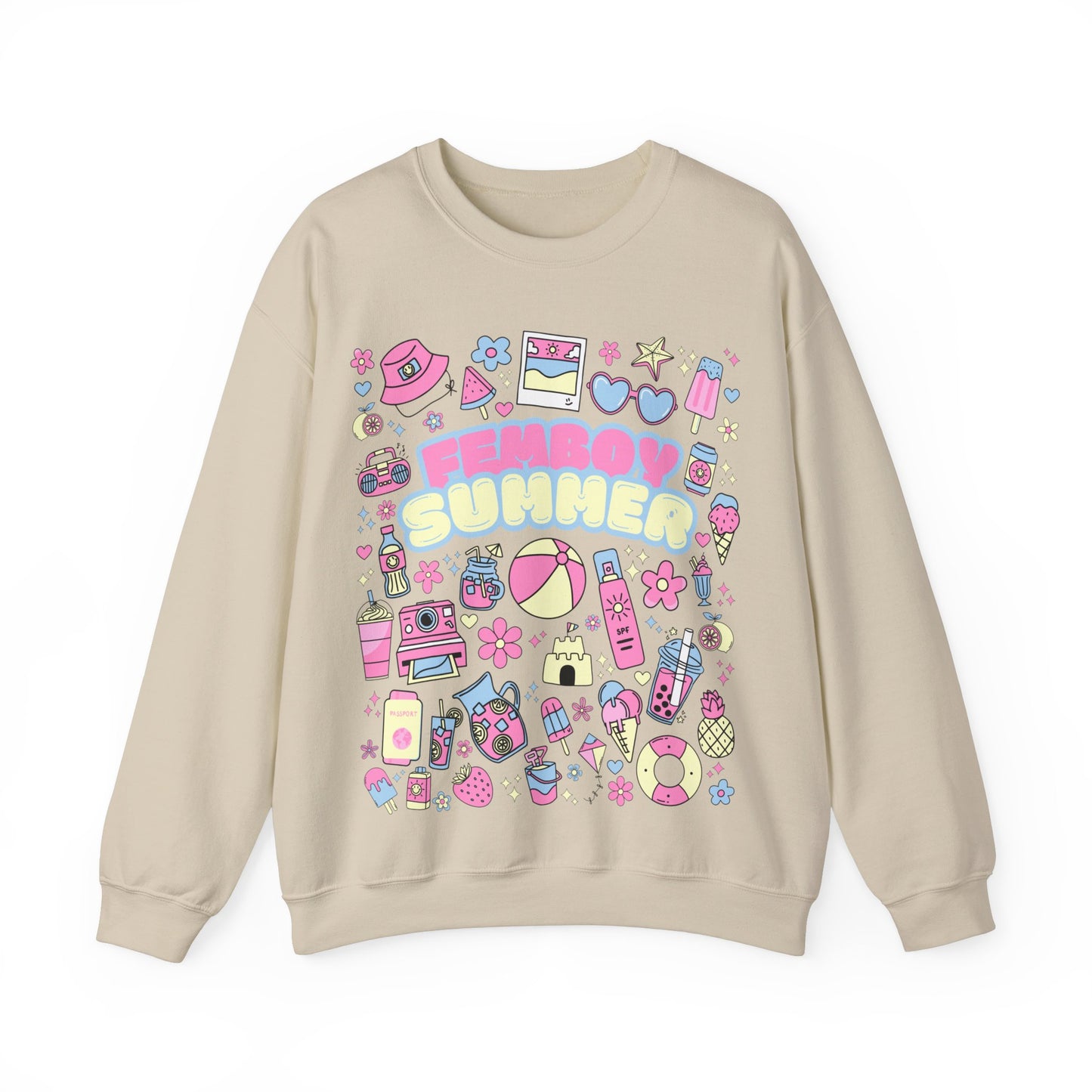 Summer Extravaganza Femboy Summer Sweatshirt