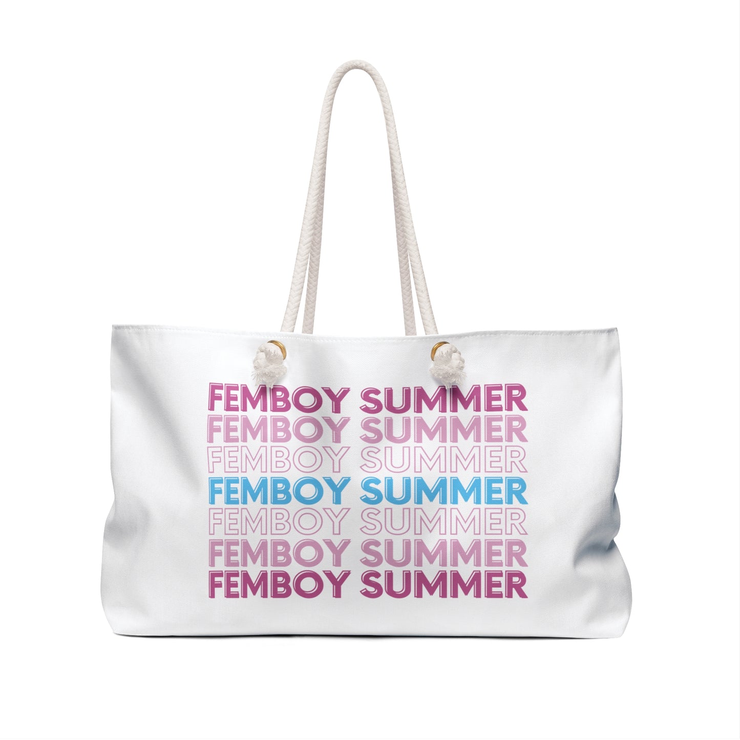 Femboy Summer Weekender Bag