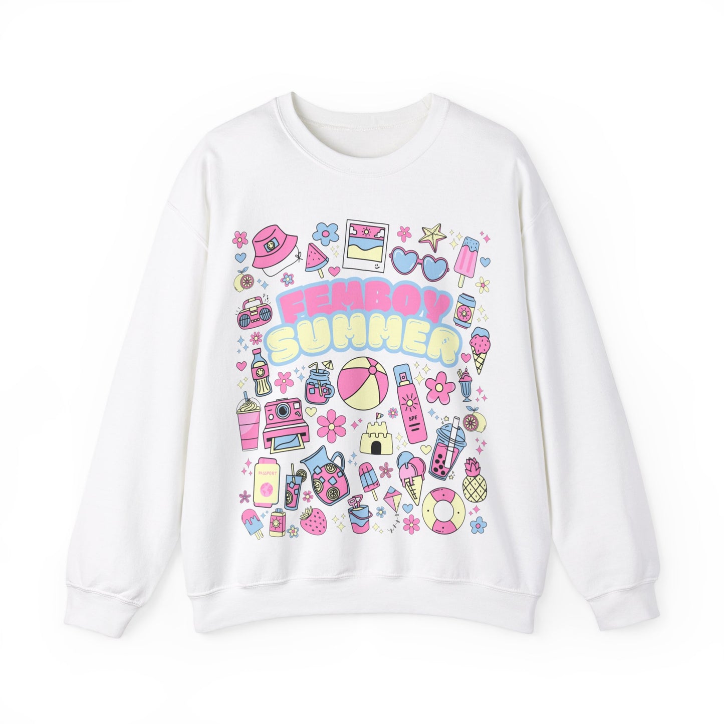 Summer Extravaganza Femboy Summer Sweatshirt