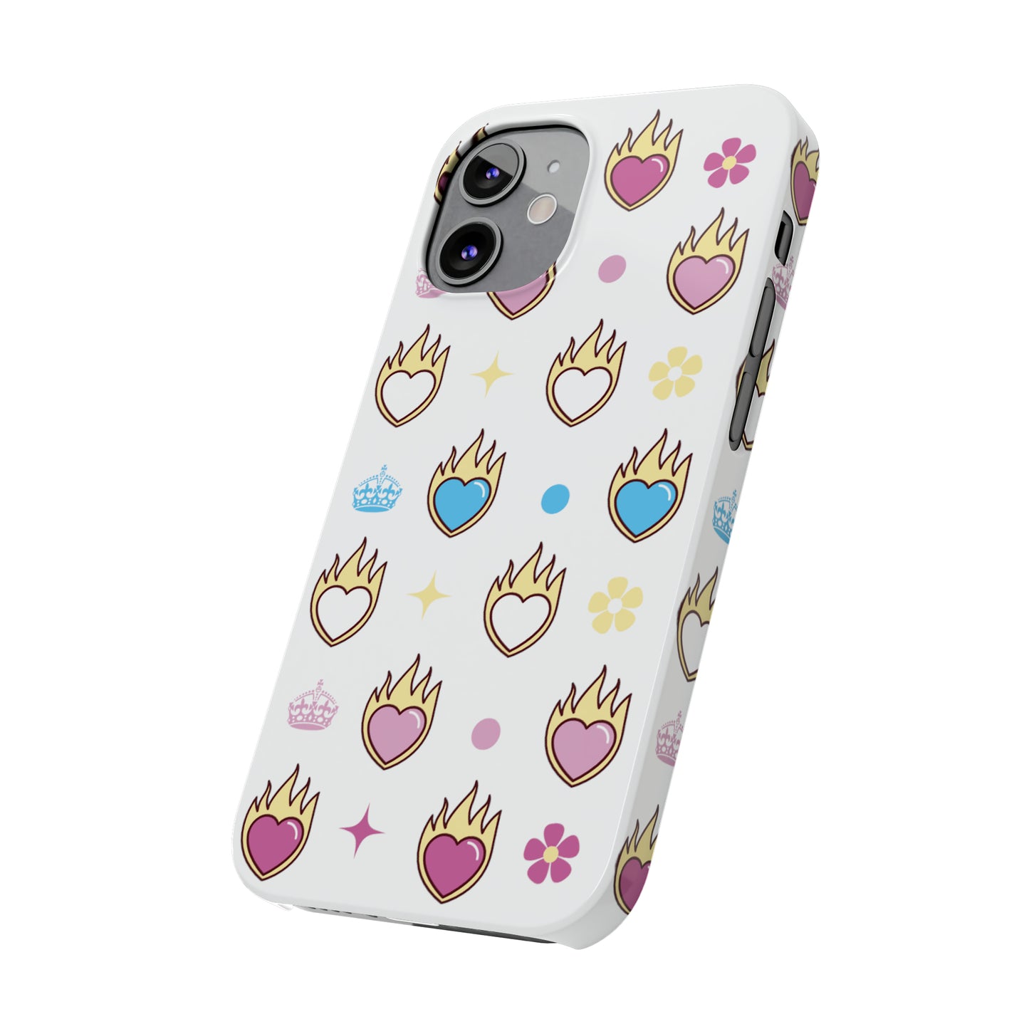 Femboy Summer Iconique Pattern iPhone Case