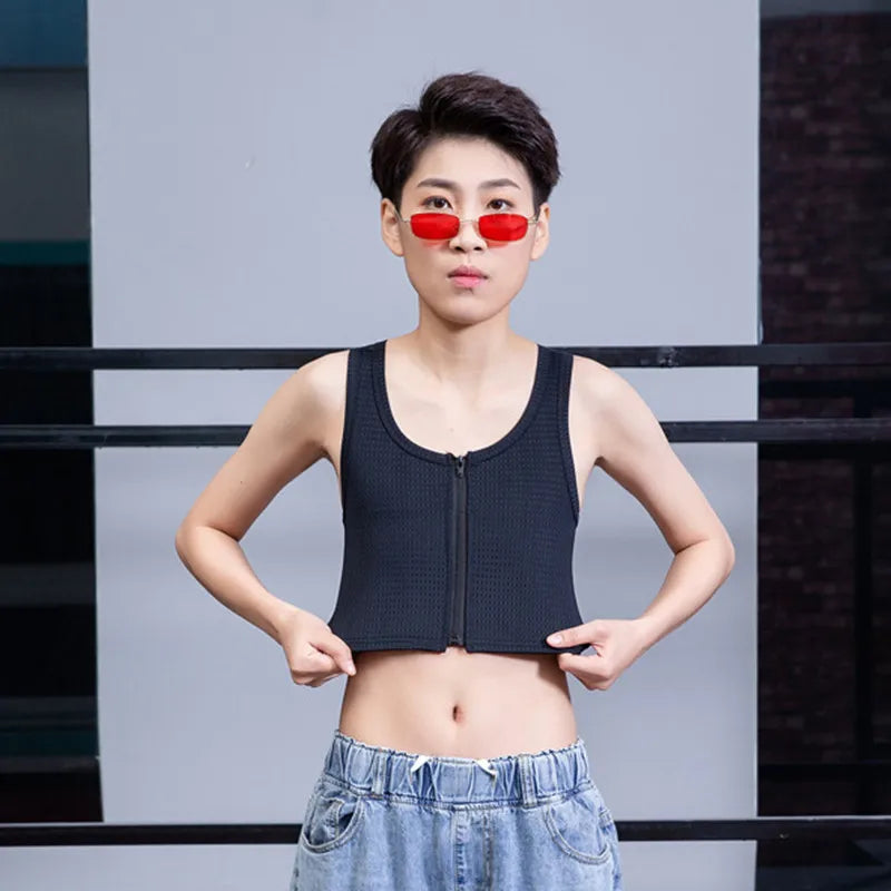 Zip up chest binder hotsell