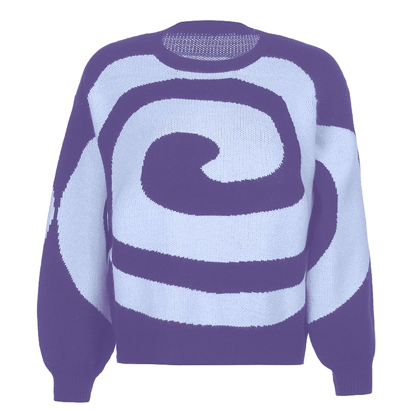 Hypno Swirl Sweater
