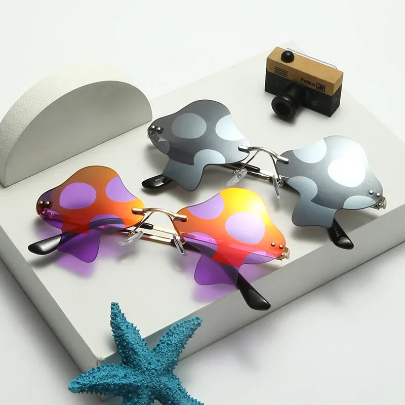 Magical Mushroom Glasses