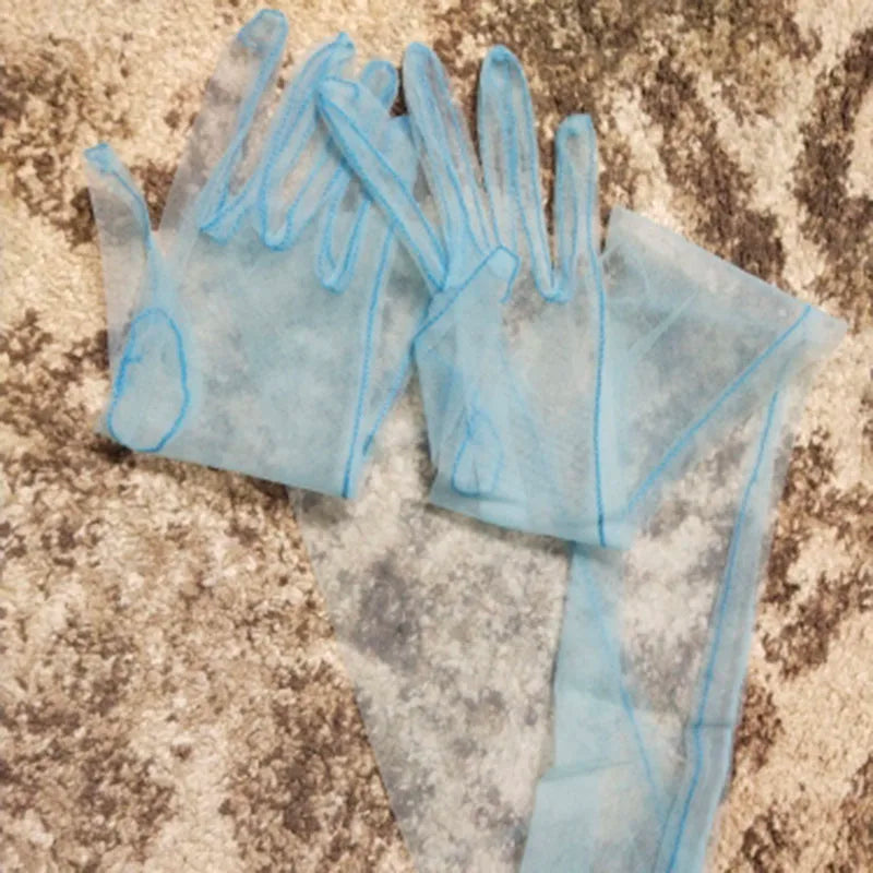 Sheer Elbow Length Gloves