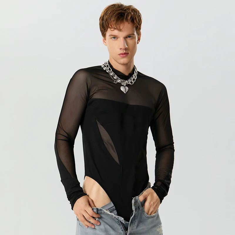 Modestly Sheer Bodysuit