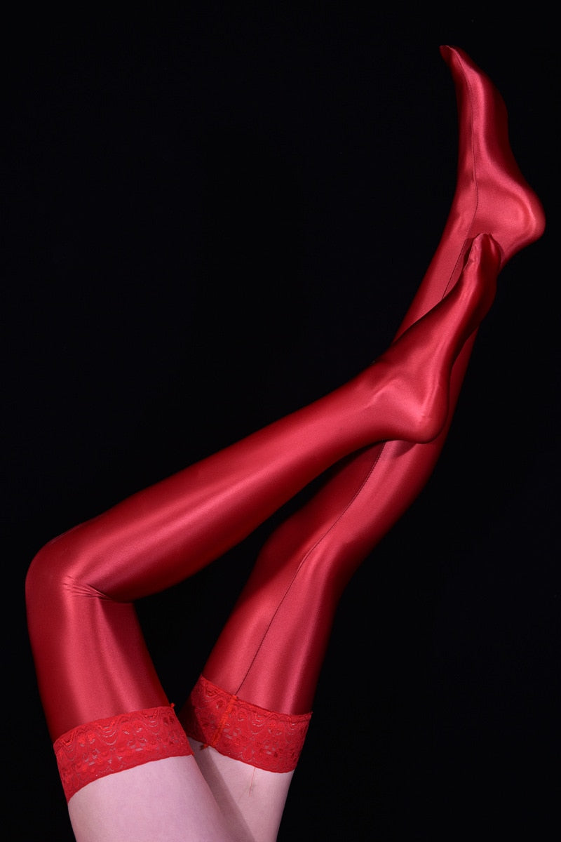 Glossy 2024 thigh highs