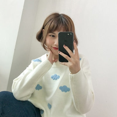 Partly Cloudy Sweater