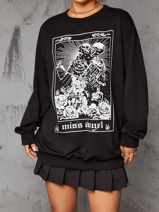 Miss Angel Tarot Sweater