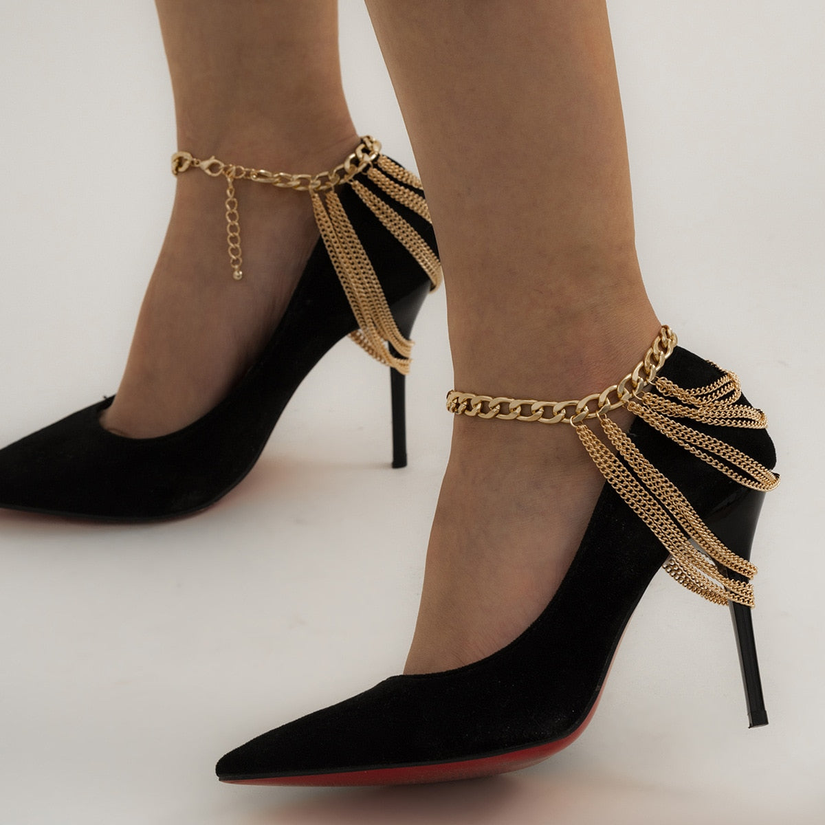 Gold Chain Ankle Bracelet – femboysummer