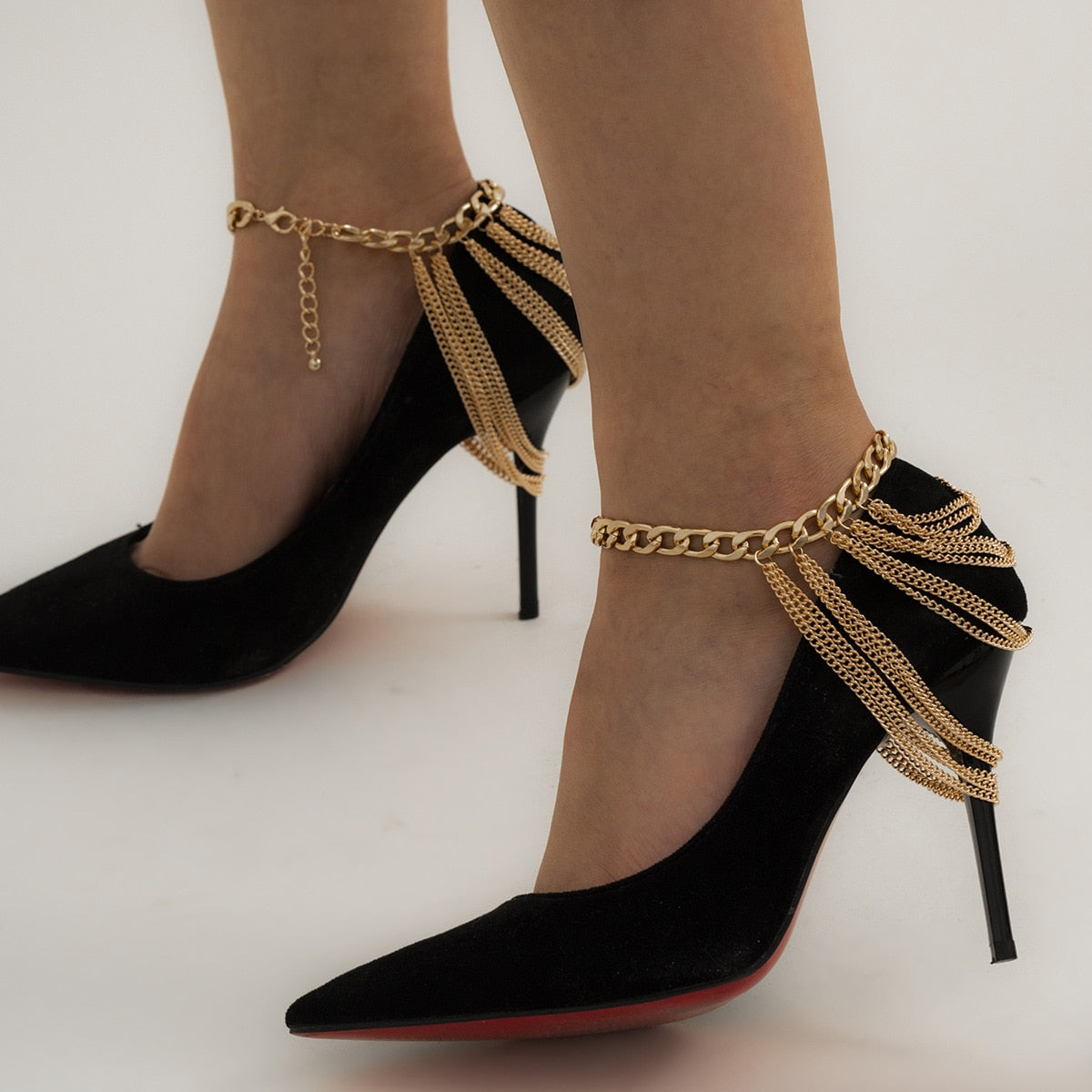 Gold Chain Ankle Bracelet