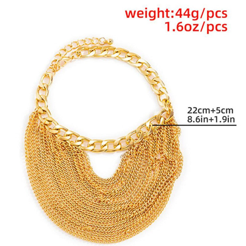Gold Chain Ankle Bracelet